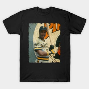 Barry Bonds in Pittsburgh Pirates Baseball T-Shirt